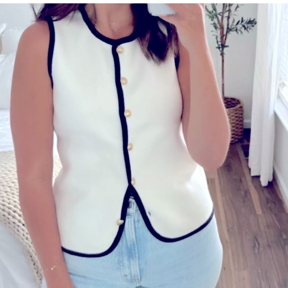 Emerson Lang Crew Sweater Vest